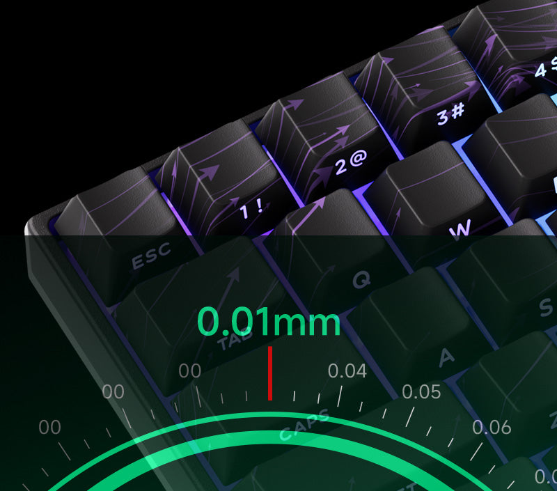 Akko MonsGeek FUN60 Mechanical Keyboard Magnetic Switch 60% Gaming Keyboards Rapid Trigger 0.01mm 8K ARGB HE/TMR Custom Keyboard