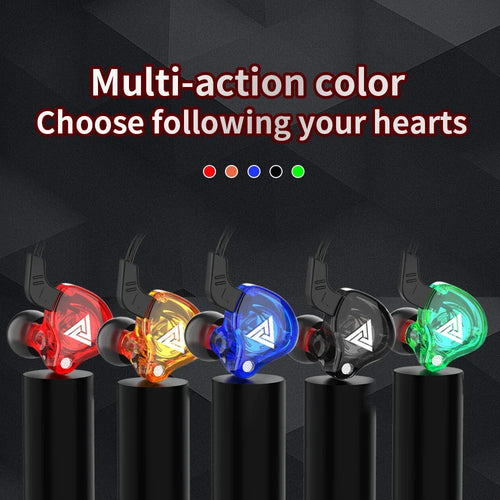 3.5mm Cable Wired Earphones QKZ AK6 HiFi Sound Quality Earphone With Wire Gaming Headset Gamer Headphones Bass Cheap Sale Earbud-0