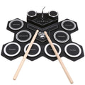 Dual Speaker Portable Electronic Drum Set