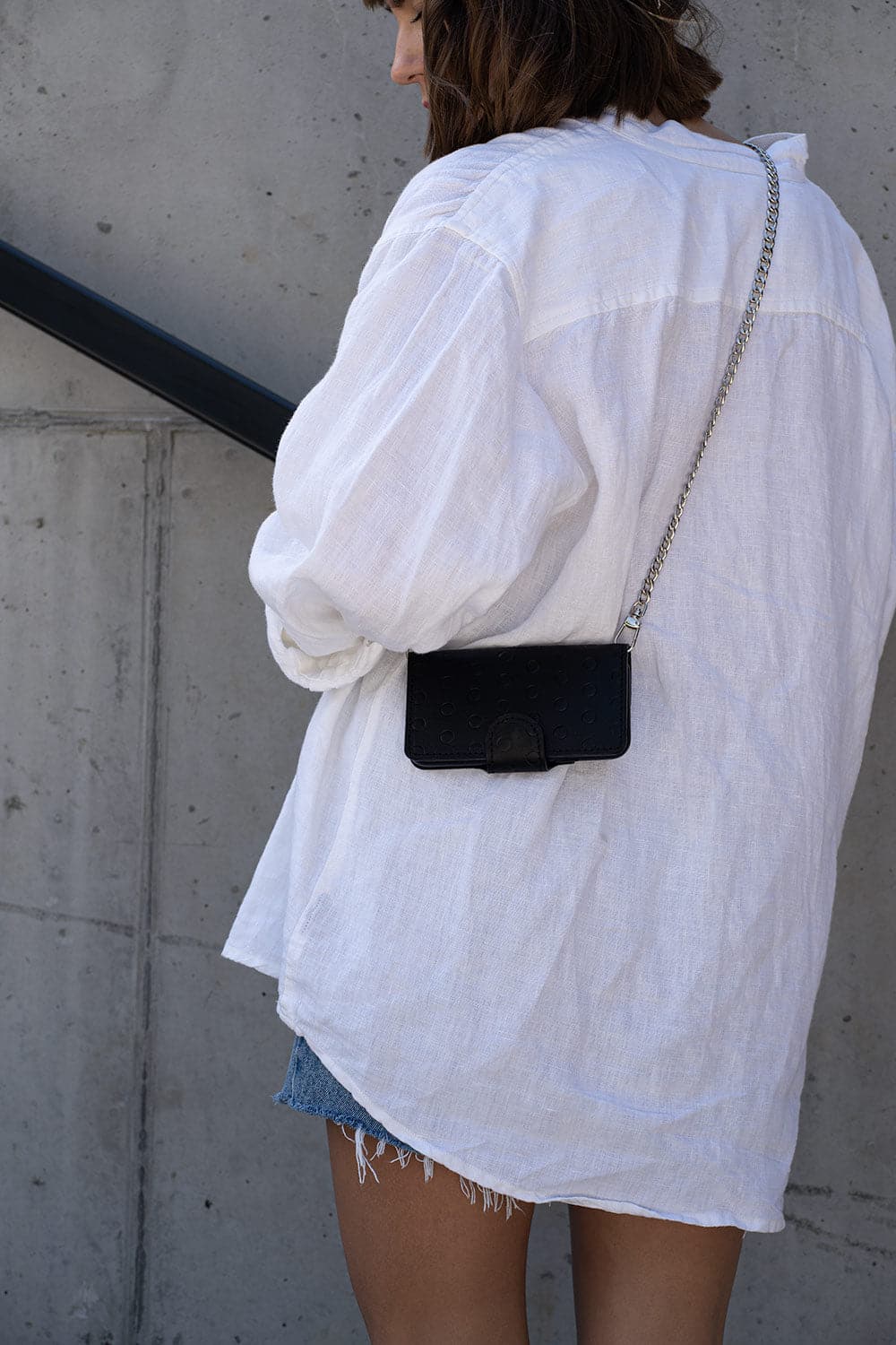Crossbody wallet case for iPhone 11
